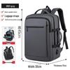 Men's Lightweight Multifunctional Laptop Backpack for Business and Commuting