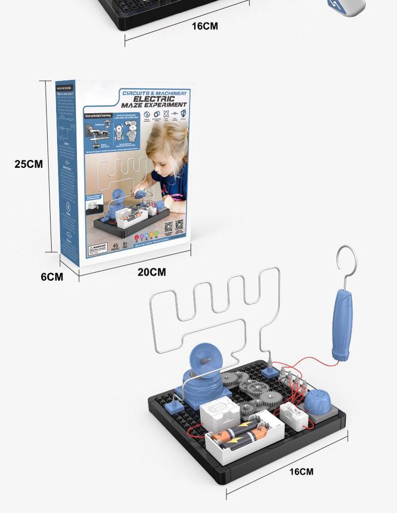 STEM Hydraulic Mechanical Arm Toy for Kids - Educational Science Experiment Kit