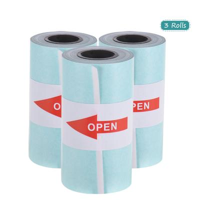 1/3 kotúčový samolepiaci papier na kotúčový priamy termopapier so samolepiacim papierom 57*30 mm pre vreckovú termotlačiareň PeriPage A6