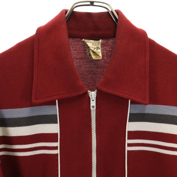 CAYLOR 80s West German Vintage Full Zip Jacket Red Series Men's Used