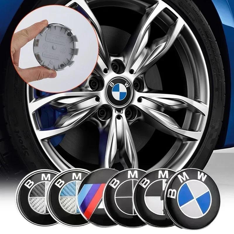 2026 Hot 56/68mm Auto Hub Caps for BMW 1 3 5 7 Series M M3 M5 M6 F01 F20 F10 X5 E36 Car Wheel Center Cover Hubcaps Decoration Accessories