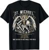 Saint Michael The Archangel Prayer Catholic Christian Pastor T-Shirt