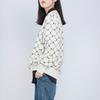 MLB Old Flower Sweatshirts Unisex Cream Crew Neck Moderate Regular 3AMTM0314-50CRS