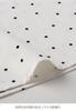 Maternity Band Waist Dot Long Open Polka Black 10492250 [ANGELIEBE] Dress, Collar, Shirring, Dress, Prenatal, Postnatal, Sleeve, Front, Nursing,
