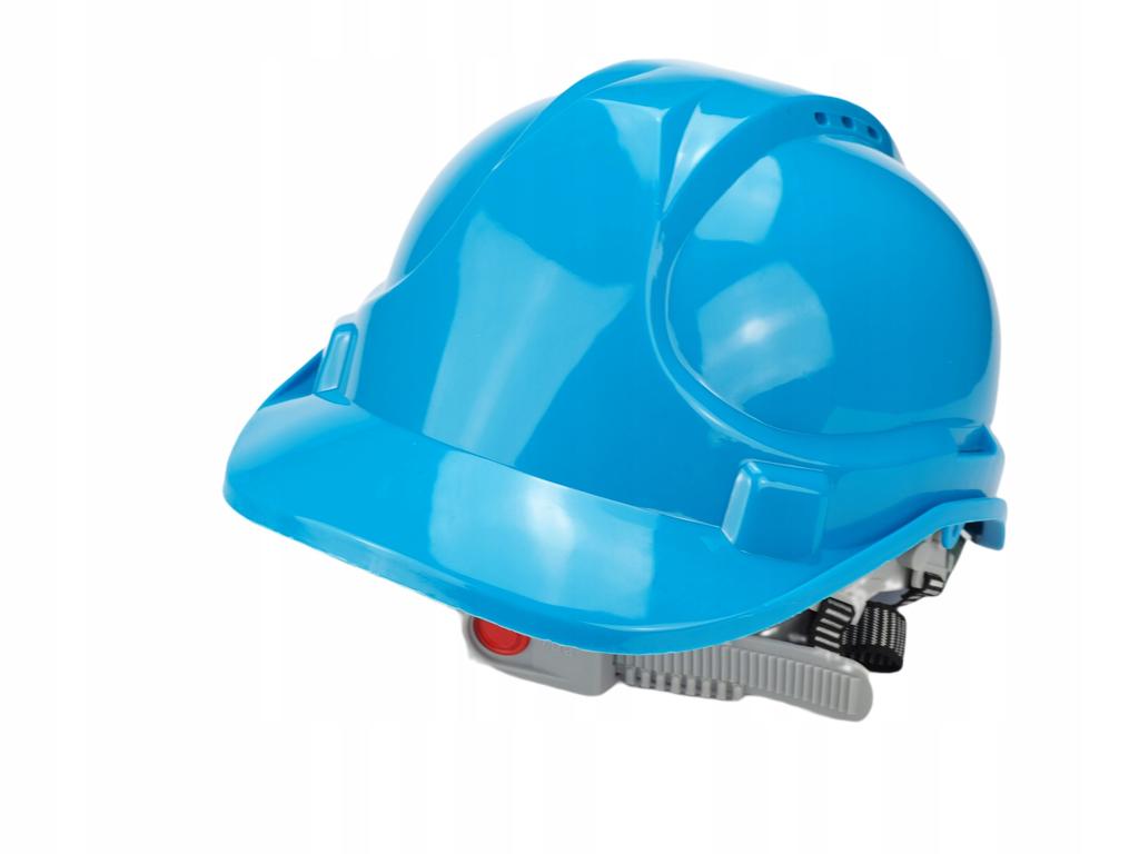 Kask Ochronny Niebieski