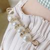 6 Pcs Set Artificial Pearl Waist Pin Clips for Trousers Pants Skirts Dress Waistline Adjusting Shirts Sweater Brooch