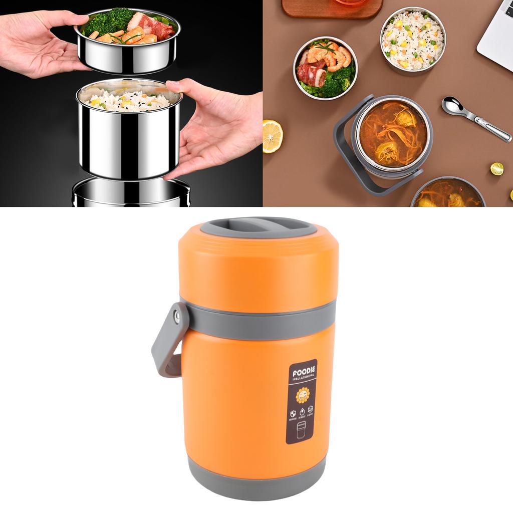 Thermal Cooker Pot Stainless Steel   Portable Constant Temperature Heat Preservation Lifting Pot