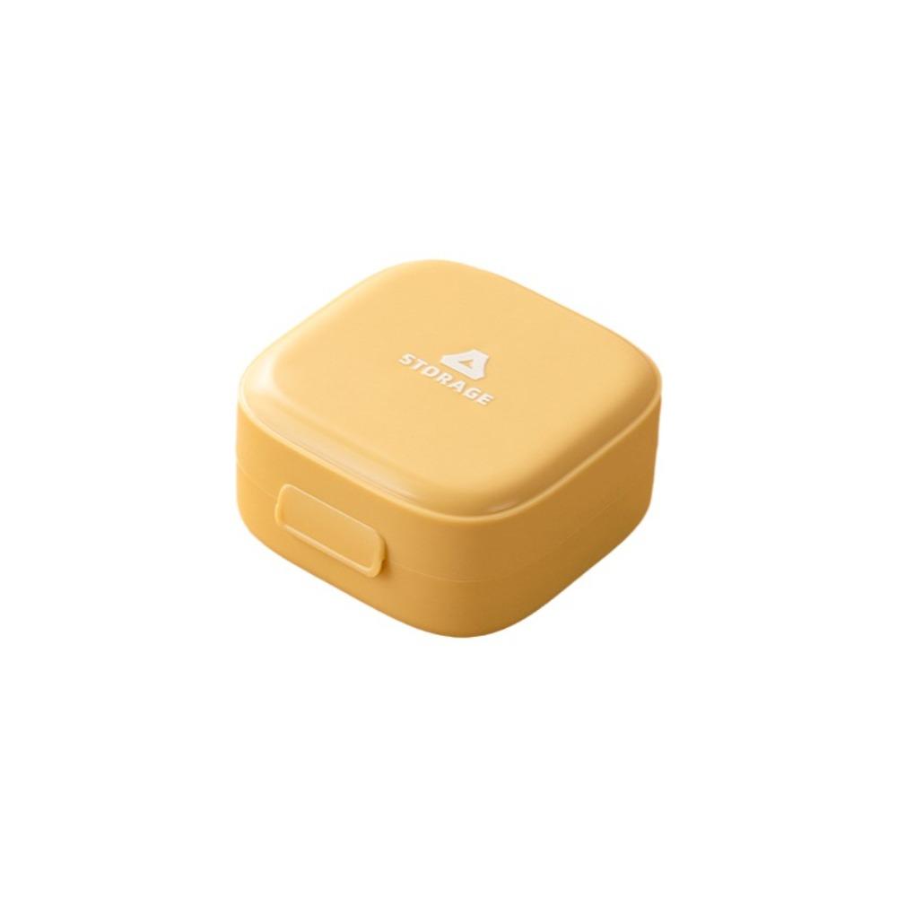 

Moisture-proof Seven-Day Pillbox Plastic Waterproof Vitamin Container Portable Light-Proof Feature Pill Reminder Box For Elderly