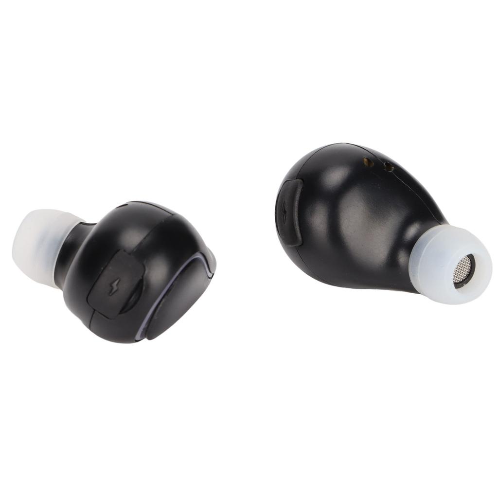 SK1 Drahtlose Bluetooth Kopfhörer Binaurale Ohrhörer HD LED Power Display IPX7 Wasserdicht Sport Subwoofer Kopfhörer Schwarz