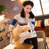 Long Cartoon Shiba Dog Plushie Pillow Stuffed Animals Pillows Cute for Sleeping Hugging Soft Toy Kids Adults Gift