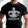 Retro Vintage Classic Royal Enfield Motorcycle Gun Logo Premium Biker T-shirt Cotton O-Neck Short Sleeve Casual T Shirt