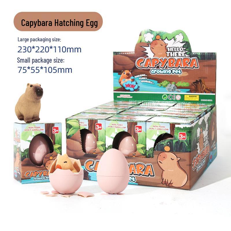 Capybara Hatching Egg: Educational Water-Expanding Toy for Kids