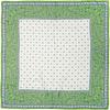 Used [NEW] [Samir Nasri] Scarf Provence Flower Print Silk Scarf Ladies 2212221504 Green (360) 0