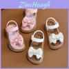 Princess Girls Sandals Summer Nonslip Soft Sole With Butterfly Bow For Toddler Kids