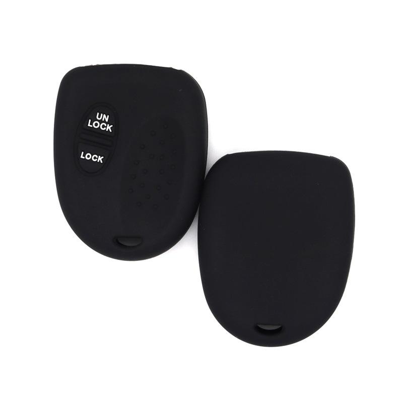 

Suitable for imported Mitsubishi L200 Jinxuan ASX Pajero Jinchang Colt straight 2-button car remote control key cover чёрный
