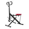Squat Machine, Deep Squat Rowing Machine for Home, Easy Setup & Foldable Exercise Equipment, Glute Trainer Machine with 2 High-Strength Resistance