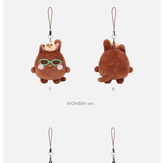(Mini Doll Keyring) RIIZE [RIIZING LOUD] 2025 Concert Tour MD (SUMMER / SUNGLASSES ver.)