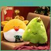 Christmas Snowman Cushion With Padded And Splicing For Seasonal Comfort