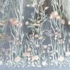 Color Three-Dimensional Branch Embroidery Lace Fabric Wedding Dress Dress Handmade Diy Fabric Mesh Decorative Material Green