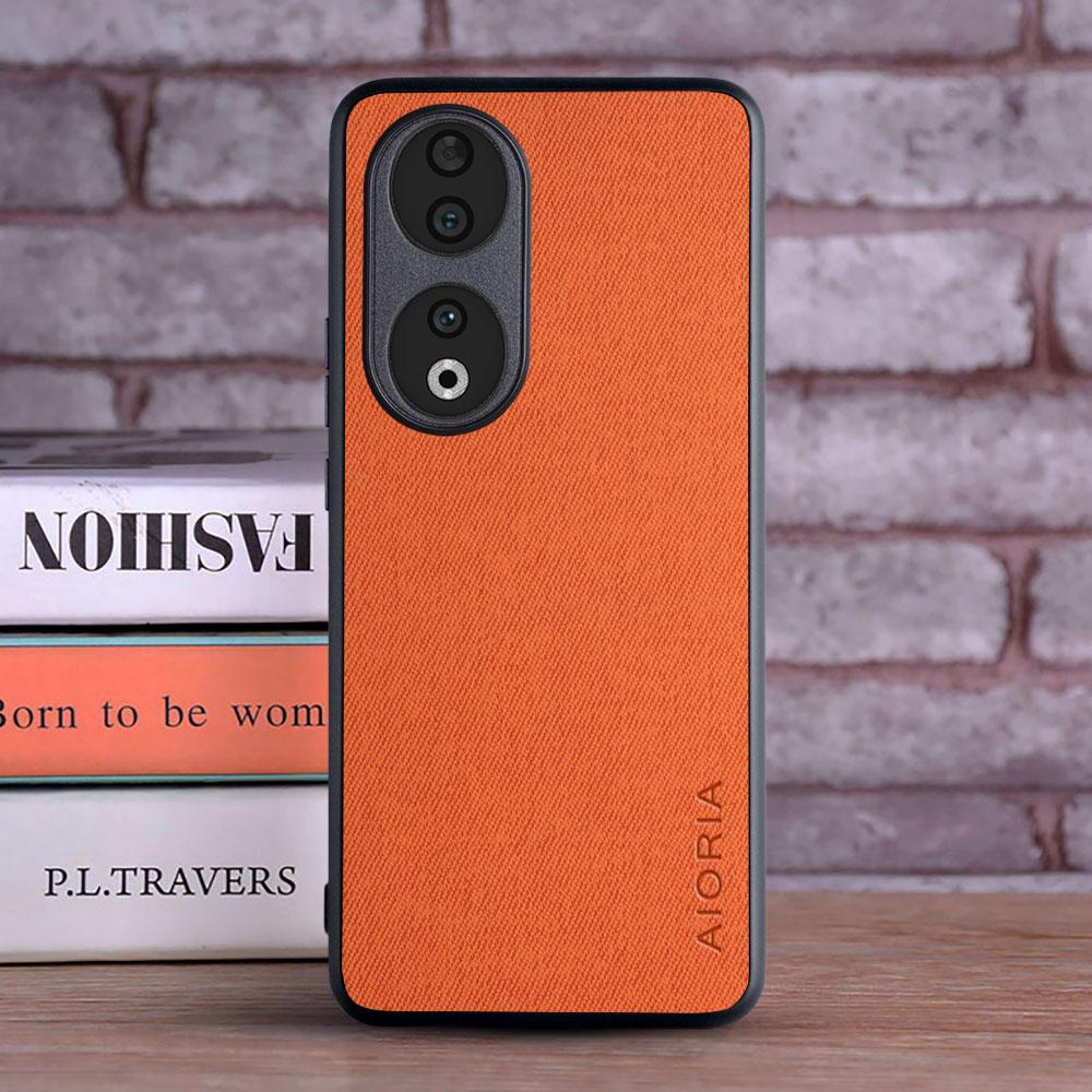 Case for Honor 90 Lite 70 50 200 Lite Pro Smart Honor 20 Nova 5T 5G Leather Master Hard Textile Leather Fashion Phone Cover Case