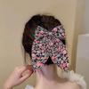 Korean Sweet Ribbon Bows Duckbill Clip Hairpin Print Hair Clips For Women Girls Trendy Barrettes Headwear Hair Accessories