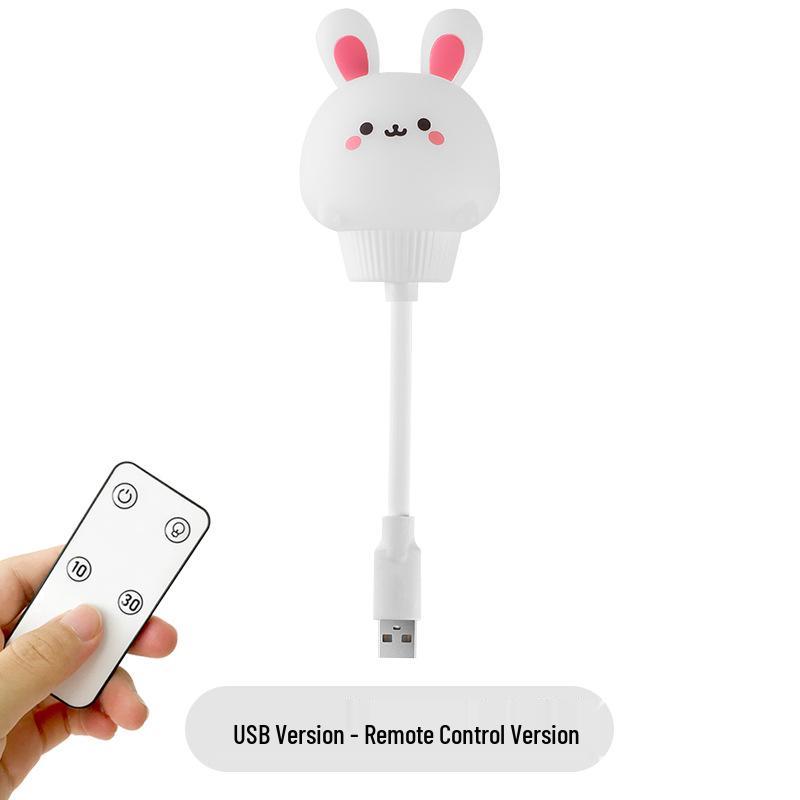 USB Voice-Controlled Dimmable Night Light for Children's Room