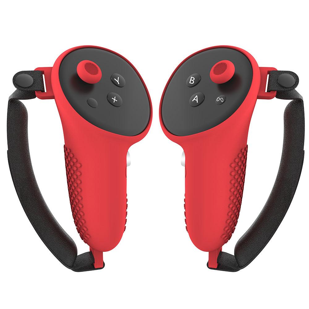 VR Zubehör Schutzhülle für Meta Oculus Quest 3 VR Touch Controller Silikonhülle Skin Griff