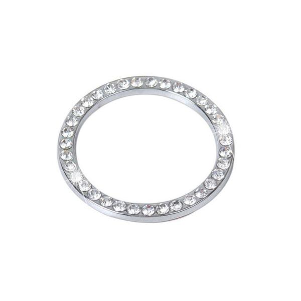 

Стайлинг автомобиля, наклейка с эмблемой запуска двигателя, стопорное кольцо, горный хрусталь, кнопка зажигания, ручка ключа автомобиля, внутренняя блестящая кнопка, авто декоративная синий