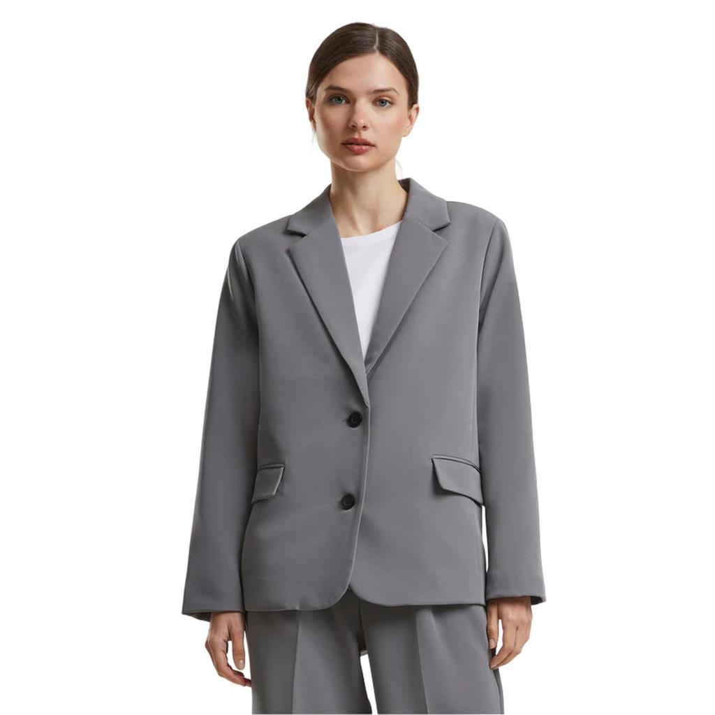 Urban Classics Womens/Ladies Single-Breasted Long Blazer