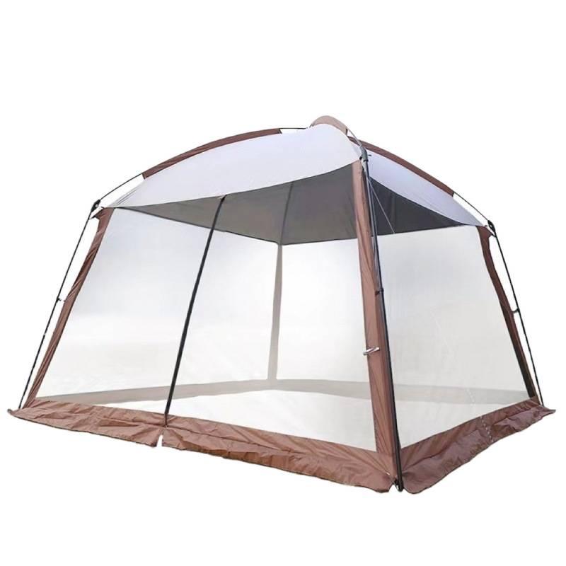 Four-Season Mosquito, Sun, and Rainproof Camping Awning Canopy