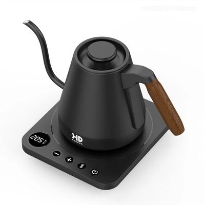 1500W Elektrisk Vattenkokare Gåshalskanna Handbrygg Kaffekanna Termoskanna Temperaturkontroll Vattenkokare Smart Tekanna 800ml