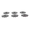 6PCS 420 9T Front Sprockets Steel 12x17mm Inner Diameter Motor Front Sprocket for 420 Chains