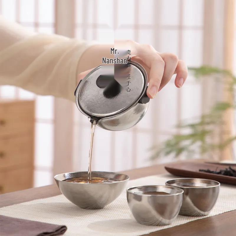 Nanshan Mr. Portable Titanium Travel Tea Set