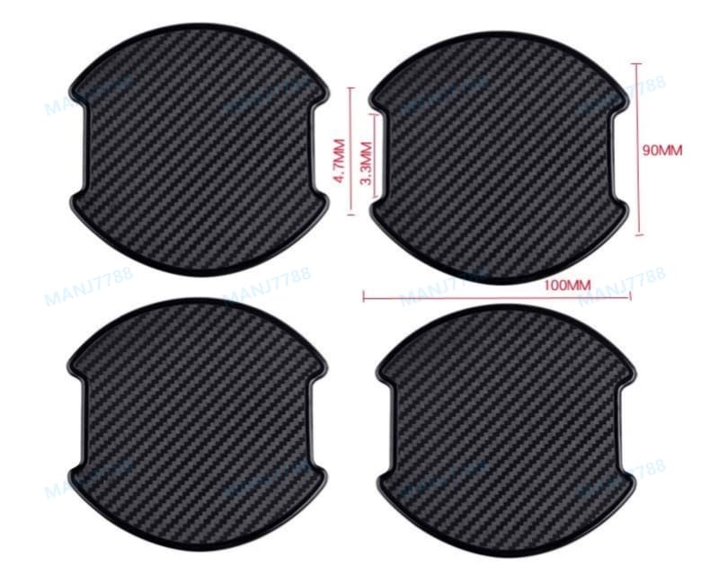 Toyota Harrier Door Handle Latest Model Harrier Door Handle Protective Car Paint Car Door Handle Scratch Protection Side Sticker Scratch Protection