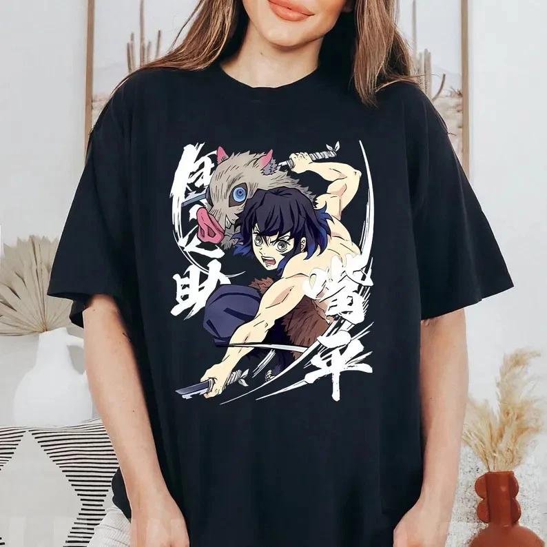 Hashibira Inosuke Tshirt Anime Unisex Unisexga Japanese S