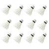 12Pcs Professional Feather Ball with Durability Stability & Balance Duck Feather Badminton Shuttlecocks Badminton Birdie