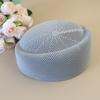 Berretti in Maglia Traspiranti Freschi a Rete Estivi da Donna Stewardess Matrimonio Lacrima Cappello a Pillbox Sposa Fascinator per Chiesa Cappello da Sole