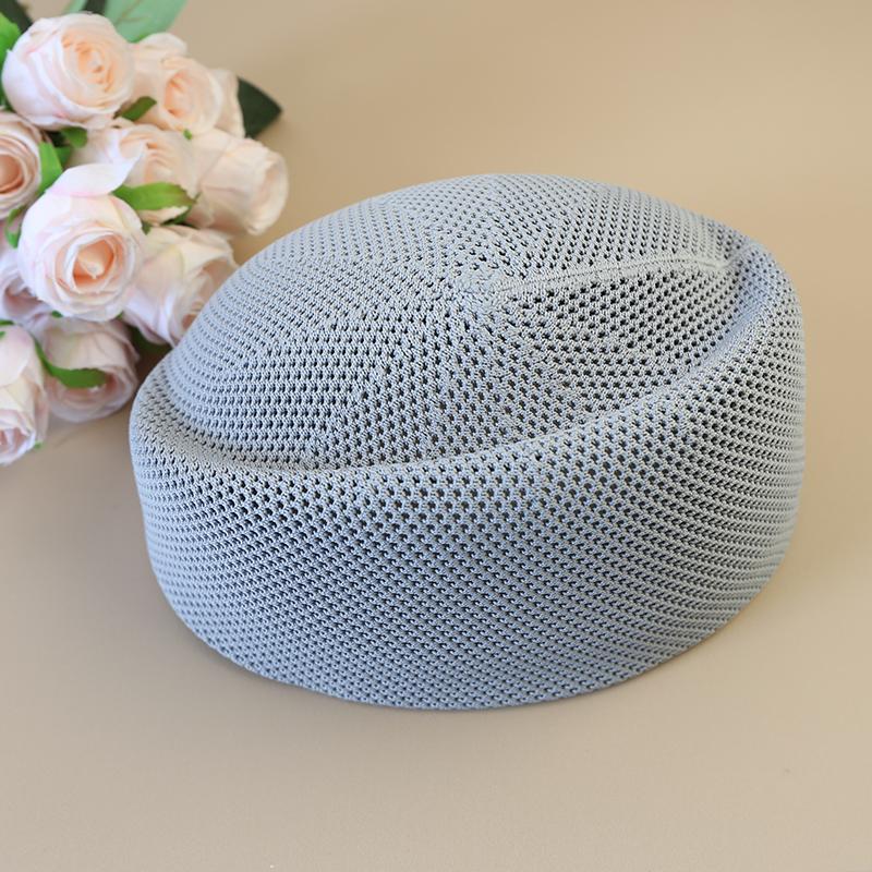 Berretti in Maglia Traspiranti Freschi a Rete Estivi da Donna Stewardess Matrimonio Lacrima Cappello a Pillbox Sposa Fascinator per Chiesa Cappello da Sole