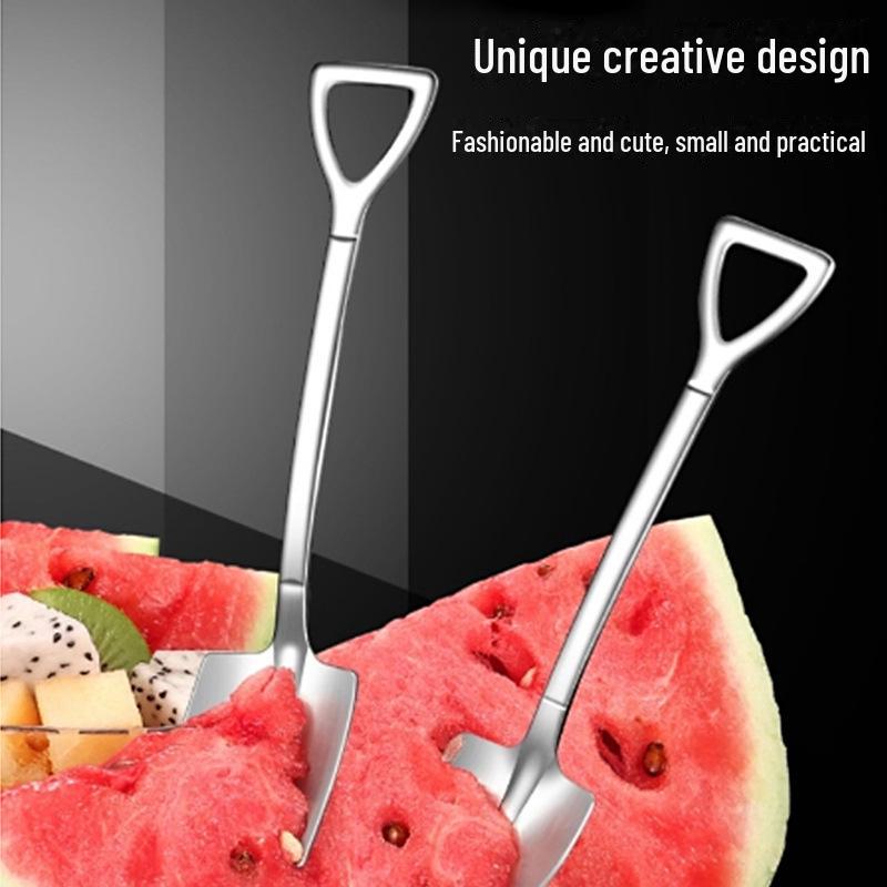 Creative Retro Stainless Steel Watermelon Shovel Spoon