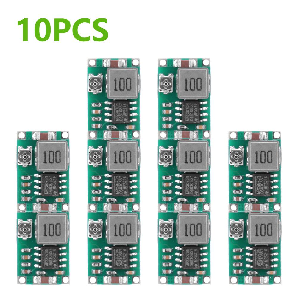 1-10pcs 3A MINI360 DC-DC STEP DOWN CONVERTER VOLT REGULATOR RC Airplane Module 4.75V-23V Power Supply Converter Module