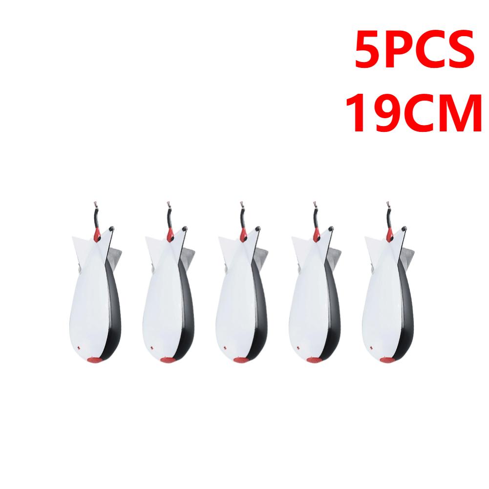 2-10 Stück Karpfenfischen Raketen Futterkörbe 14,5cm 19cm Bombarden Schwimmer Köderhalter Behälter Pellet Futterkörbe Positionierangelwerkzeug