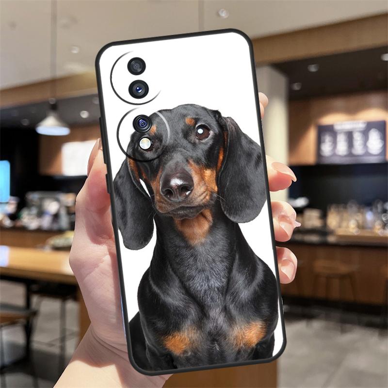 Dackel Hunde Hülle Für Honor Magic 7 5 6 8 Lite Honor 400 200 Pro 50 70 90 X8c X9a X9b X9c X9d Win RT Abdeckung