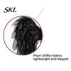 Multi-layer Organza Wings Angel Feather Wing for Women Girls, Soft Costume Accessory Outdoor Cosplay with Headband Photo Booth, Halloween Party, Stage
