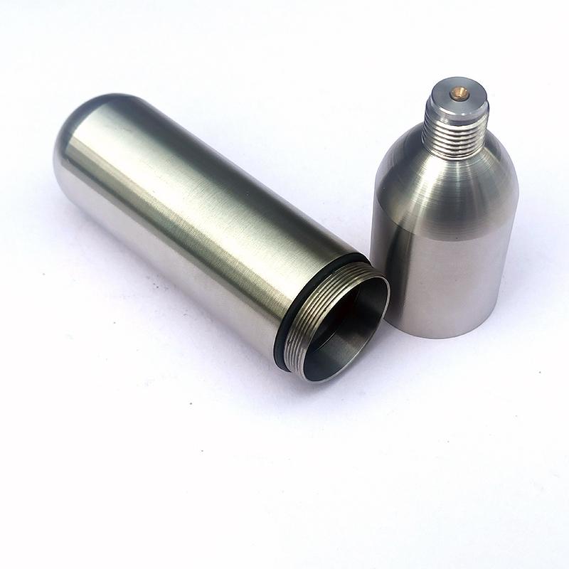 Cartucce di CO2 Ricaricabili da 45g Bombola Ricaricabile per Ciclismo all'Aperto Pompa d'Aria Gonfiabile per Auto Bevande Gassate Produzione di Birra
