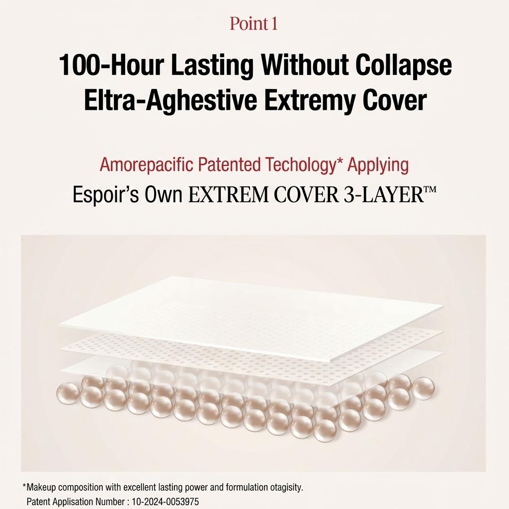 [Zestaw: poduszka + wkład + 2 gąbeczki] Espoir Pro Tailor Be Velvet Cover Cushion - [KOREAŃSKI MAKIJAŻ] Podkład w poduszce o wysokim kryciu, matowy