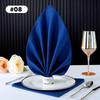 Cotton Western Table Napkins Reusable Placemat for Kitchen Wedding Decoration Hotel Special Absorbent No Lint Cup Wiping Cloth