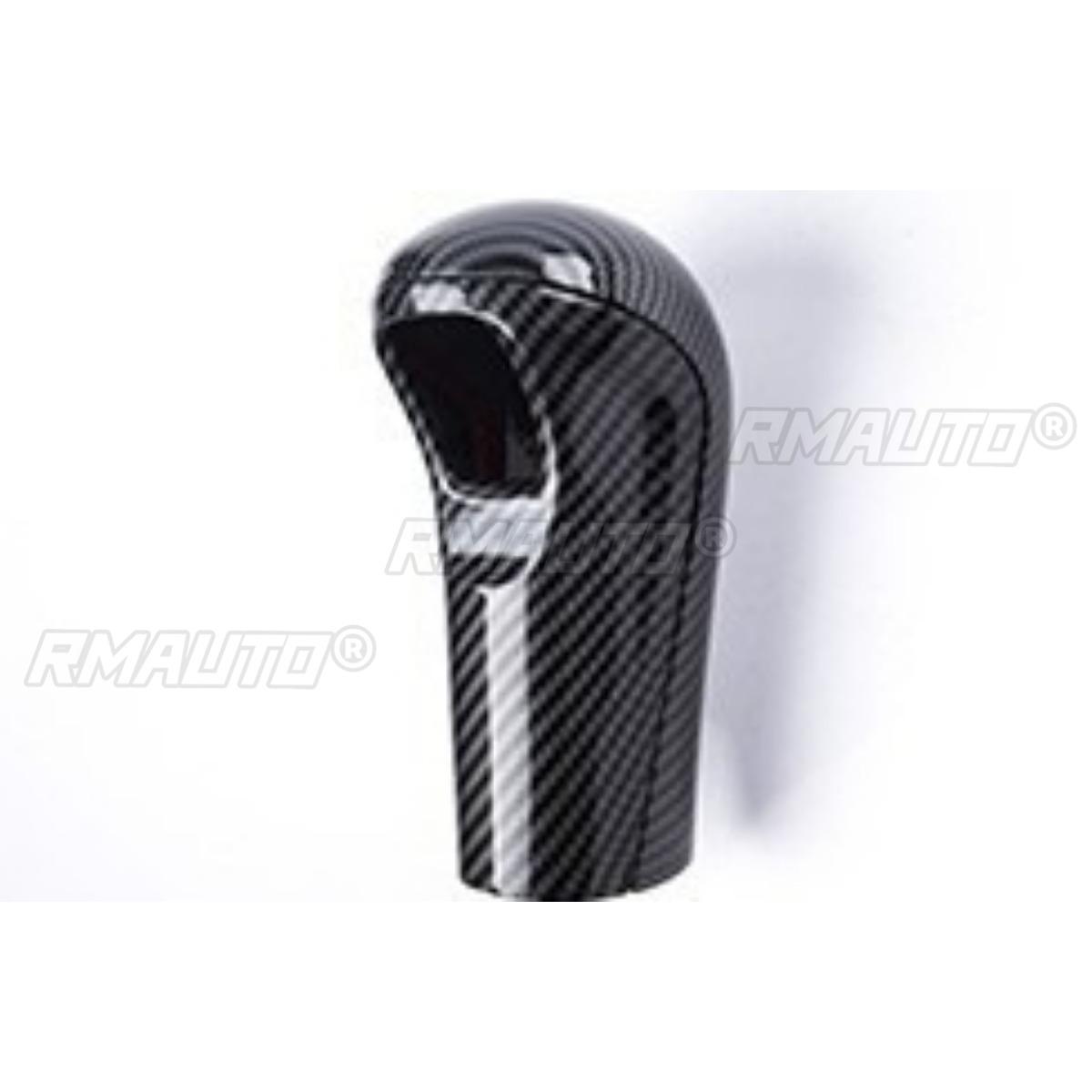 Car Gear Shift Knob Cover Handle Cover Trim Car Gear Head Shift Knob Body Kit For Honda Fit GK5 2014-2018 Car Accessories
