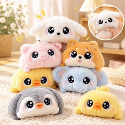 Stress Relief Plush Toy Soft Stuffed Animal Durable Companion Doll  Bedtime Comfort