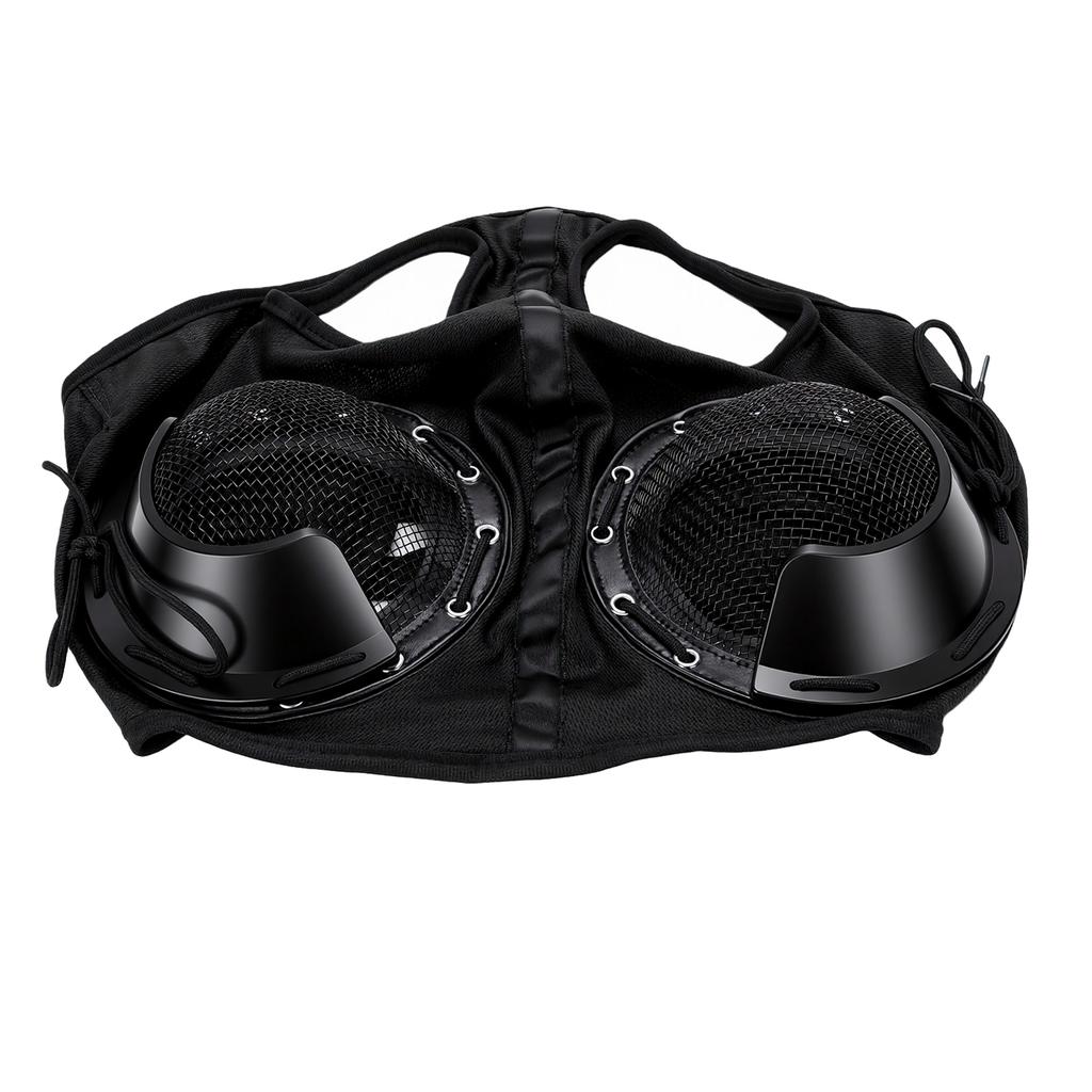 Horse Eye Cover Wind Proof Sand Proof Breathable Comfortable Horse Blinders for Focus Aid Racing Equipment Black