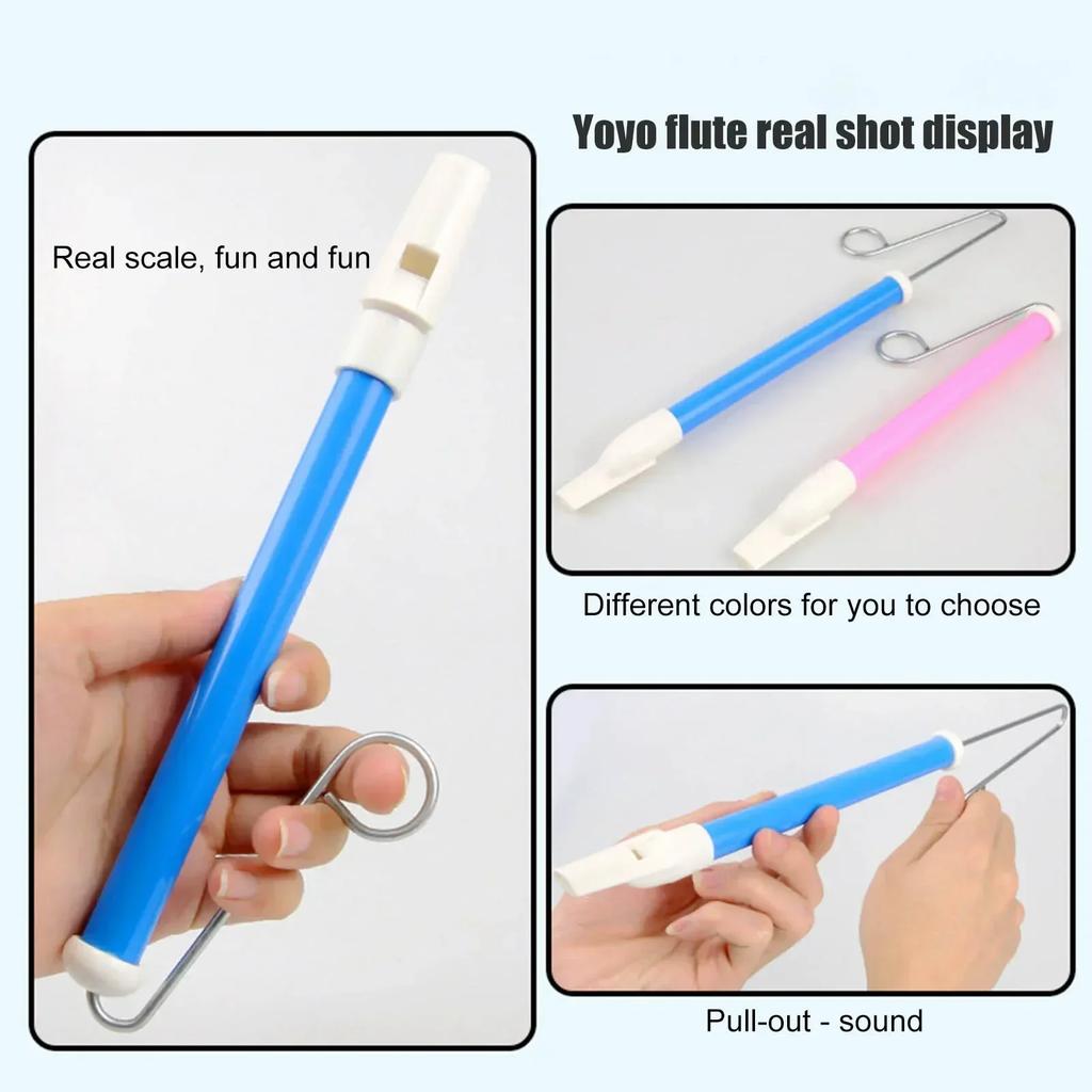 1PC Musical Instrument Slide Whistle Toy Blowing Flute Children Classic Musical Toys for Kids Parent-Child Games Funny Gift